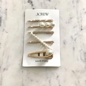 J. Crew | Accessories | J Crew Pearl And Crystal Gold Tone  display picture 1